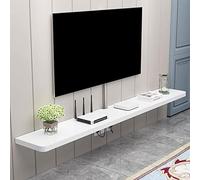 Étagère TV murale moderne avec console et centre de divertissement multimédia pour le salon avec support TV Design élégant et fonctionnel