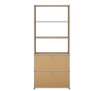 Étagère USM Haller à 2 portes M24 LIVRAISON RAPIDE Beige - USM QS M24 31
