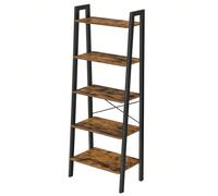 Étagère Vintage En Escalier, Bibliothèque À 5 Niveaux, Rangement, Pour Salon, Cuisine, Vintage Marron