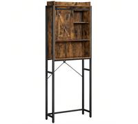 Étagère Wc, Meuble De Rangement Pour Toilettes, Pour Machine À Laver, Placard, Cadre En Acier, Stabl