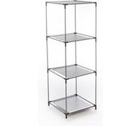 Étagères 3 cases gris Gris G