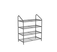 Étagères à chaussures Étagère à chaussures en fer Simple et moderne, étagère à chaussures multicouche, étagère de rangement de chaussures, organisateur de chaussures for chambre à coucher Porte d'entr