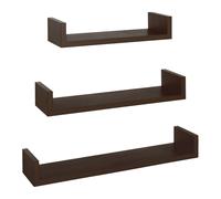 ÉTAGÈRES À MUR MODERNES LOT DE 3 PC À CHOIX MOD. CALAMITA