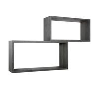 ÉTAGÈRES À MUR RECTANGULAIRES LOT DE 2 PC À CHOIX MOD. BISLUNGO