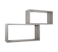 ÉTAGÈRES À MUR RECTANGULAIRES LOT DE 2 PC À CHOIX MOD. BISLUNGO