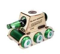 Étagères À Vin Pour Comptoir,Organisateur De Cannettes De Bière En Forme De Véhicule - Support De Rangement Créatif Pour Canettes De Bière Avec Base Antidérapante, Décor De Table Pour Hôtel Restaurant