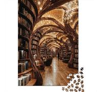 Étagères cintrées Puzzle 1000 Pièces Puzzle pour Adultes Vue du Couloir Détente Décoration Maison Cadeau 70x50cm/1000pcs