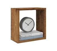 vidaXL Étagères cube murales 6 pcs vieux bois 30x15x30 cm, stockage en forme de cube, organisateur en forme de cube, étagère 856578
