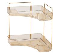 Étagères d'angle - Organisateur de douche à 2 niveaux | Organisateur de lavabo de salle de bain, étagère de rangement pour salle de bain, lavabo, plan de travail, lavabo, armoire
