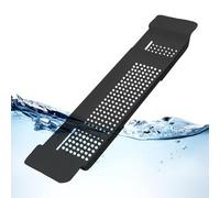 Étagères de baignoire rétractable, plateau de baignoire extensible avec bonde, étagères de baignoire réglables, plateau de rangement au-dessus de la baignoire, pour la plupart des baignoires