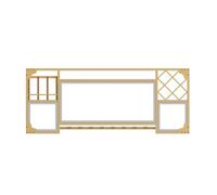 Étagères de Bar murales pour casier à vin avec Support de Verre à vin Suspendu Mini Bar Armoire à liqueurs Bar Étagère d’Affichage de Bouteilles Étagère à Whisky Étagères de Rangement de cui