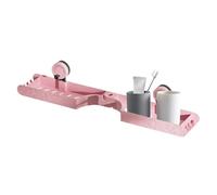 Étagères de cuisine avec ventouse, étagères de douche avec ventouse, support de rangement pour montage mural dans la salle de bain, étagères de cuisine pliables au design creux pour appartement