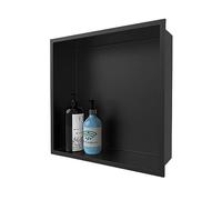 Étagères de douche en acier inoxydable - Étanche - Organiseur mural pour salle de bain - Gain de place