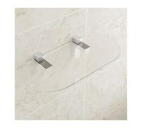 Étagères de douche, Étagère murale flottante en acrylique multicolore, plusieurs tailles(Clear,W 0.4" x L 0.4" (1 Panels))