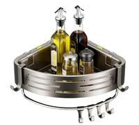 Étagères de douche, support de rangement sans perçage, étagère de douche sans perçage, étagère de douche pour cuisine, appartement, hôtel, décoration d'intérieur, savon, shampooing, gel douche, éponge