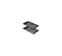 VEVOR Étagère de rack serveur 1U Profondeur 254 mm Plateau ventilé 22,68 kg Lot de 2