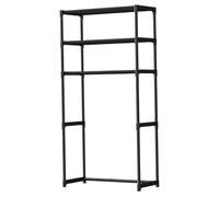 Étagères de rangement à 3 niveaux pour lave-linge et sèche-linge - Organiseur peu encombrant pour buanderie et salle de bain - Design élégant pour une organisation efficace de la maison