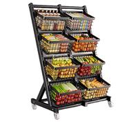 Étagères de rangement en métal robuste et multifonction pour la maison, le garage et le bureau, idéal pour l'affichage des fournisseurs et solutions de stockage industriel