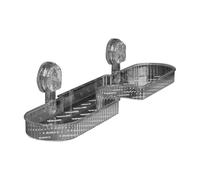 Étagères de salle de bain - Étagère de rangement pour robinet à ventouse | Étagère de douche murale antidérapante | Plateau de douche amovible, accessoires de salle de bain pour nettoyant le visage