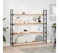 Étagères flottantes 3 pcs 160x20x2 cm acacia massif à l'huile vidaXL