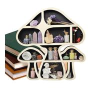 Étagères flottantes champignons - Art mural fonctionnel, ensemble charmant | Solutions murales multifonctionnelles, flottant pour objets décoratifs, décoration de chambre à coucher, salon, exposition