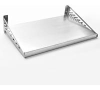 Étagères flottantes en Acier Inoxydable, étagères de Rangement Mural murales étagères de Rangement de Cuisine pour Les Bouteilles de Condiments à Four à Micro-Ondes A 40x40cm (16x16ih), A, 4