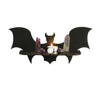 Étagères flottantes | Étagère en de 30 cm | Étagère de Chauve-Souris | Design ludique de Haute qualité avec esthétique décorative pour Un Design élégant de l'espace de Vie et des idées de Cade