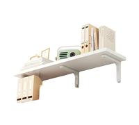 Étagères flottantes, étagères pour Mur, Affichage de Rebord d'image, étagères murales décoratives pour Salon, Chambre, Salle de Bain, Cuisine, Bureau à la Maison, buanderie Ivory 20 * 60cm