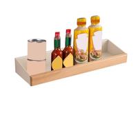 Étagères flottantes | Étagères rustiques montées à grand mur | Support de salle de bain, support de bouteille de vin décoratif, grille d'épices de cuisine, rangement de salon avec crochets