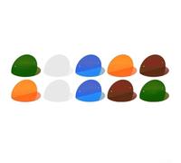 Étagères flottantes murales en acrylique pour plantes et présentoirs décoratifs, étagères en demi-cercle transparent pour l'organisation de la maison et du bureau (thé-l)
