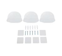 Étagères flottantes pour haut-parleurs muraux Acrylique Messe appropriée pour la petite caméra de réveil pour enfants créent un espace minimaliste pratique (Transparent)