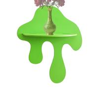 Étagères flottantes - Support de Rangement en Forme de Goutte pour la Maison, étagère Murale inspirée de Champignons | Plateforme d'exposition décorative avec Un Design Pastel pour Le Salon, la