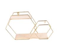 Étagères Hexagonales Décor D'étagère De Livre Étagères Murales pour Le Rangement Étagères Murales Hexagonales Etagères Murales Étagère Murale Étagère à Livres en Bois Hexagone