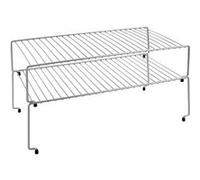 Etagères Metaltex Sky Cuisine Empilable Métal 2 Pièces (48 x 33 x 24 cm) Argent G