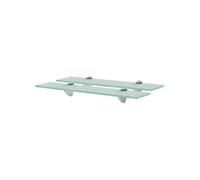 vidaXL Étagères murales en verre 50x10 cm 8 mm – Lot de 2