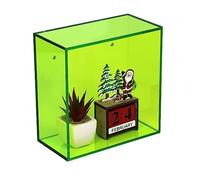 Étagères murales en acrylique - Petit organisateur mural pour décoration d'intérieur - Étagère de magasin pour un rangement facile et une solution murale élégante