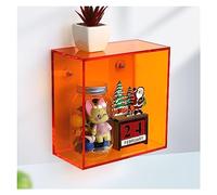 Étagères murales en acrylique - Petit organisateur mural pour décoration d'intérieur - Étagère de magasin pour un rangement facile et une solution murale élégante