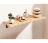 Étagères murales en bois pour l'organisation du bureau et de la maison, étagères flottantes robustes pour placard, porte, dortoir et sous la télévision, solution de rangement peu encombrante