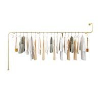 Étagères murales en Fer pour Magasin de vêtements, Support de Plafond pour vêtements commerciaux pour Hommes, Cintre à vêtements/B/300 cm. C'est très Gentil de Votre Part.