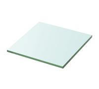 Étagères Murales en Verre trempé pour la Maison et Le Magasin. Étagères Flottantes Modernes et Transparentes, Disponibles en Différentes Tailles pour la décoration. (30 x 30 cm #13)