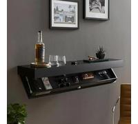 Étagères murales flottantes avec compartiment caché - Étagère secrète pour décoration de maison ou de bureau, rangement mural dissimulé pour chambre à coucher et salon