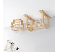 Étagères murales for Chats, Capsule Spatiale, Villa for, Couloir aérien, Tunnel, passerelle en Verre, etc. Meubles muraux Modernes for(Ceiling Combination 2)