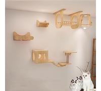 Étagères murales for Chats, Capsule Spatiale, Villa for, Couloir aérien, Tunnel, passerelle en Verre, etc. Meubles muraux Modernes for(Ceiling+Wall Combination 2)