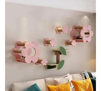 Étagères murales for Chats, nid for en Bois Massif, Plateforme de Saut for Jouant, Dormant et se prélassant(S5)