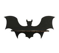 Étagères murales pour chauves-souris,étagères murales pour chauves-souris | Support de décor gothique flottant en bois | Décoration d'intérieur effrayante, étagères de salle de bain porteuses pour la m
