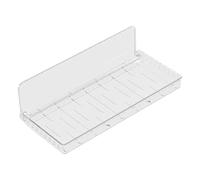 Étagères murales transparentes en acrylique transparent, étagère murale pliable résistante innovante en acrylique transparent, organisateur d'étagère murale multifonctionnel sans