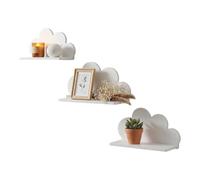 Étagères nuages - Étagère flottante pour économiser de l'espace - Étagère de rangement mignonne pour chambre d'enfant, chambre à coucher, salle de jeux, chambre d'enfant, salon, décoration d'intérieur