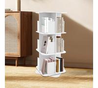 Étagères pivotantes à 3 niveaux, étagères rotatives à 360°, étagères pivotantes modernes, bibliothèques verticales, étagères blanches pour chambre à coucher, salon DescriptionÊtes-vous toujours aux pr