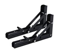 Étagères Pliantes - 2X Étagères Murale Pliante avec Support Triangulaire | Structure Triangulaire Extensible Gain de Place 20 cm pour Four Micro-Ondes, Cuisine, Buanderie et Espaces Restreints
