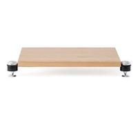 Norstone Meuble Hi‑Fi Copenhagen Base modulaire – Métal plein & chêne – 50 kg – Pointes